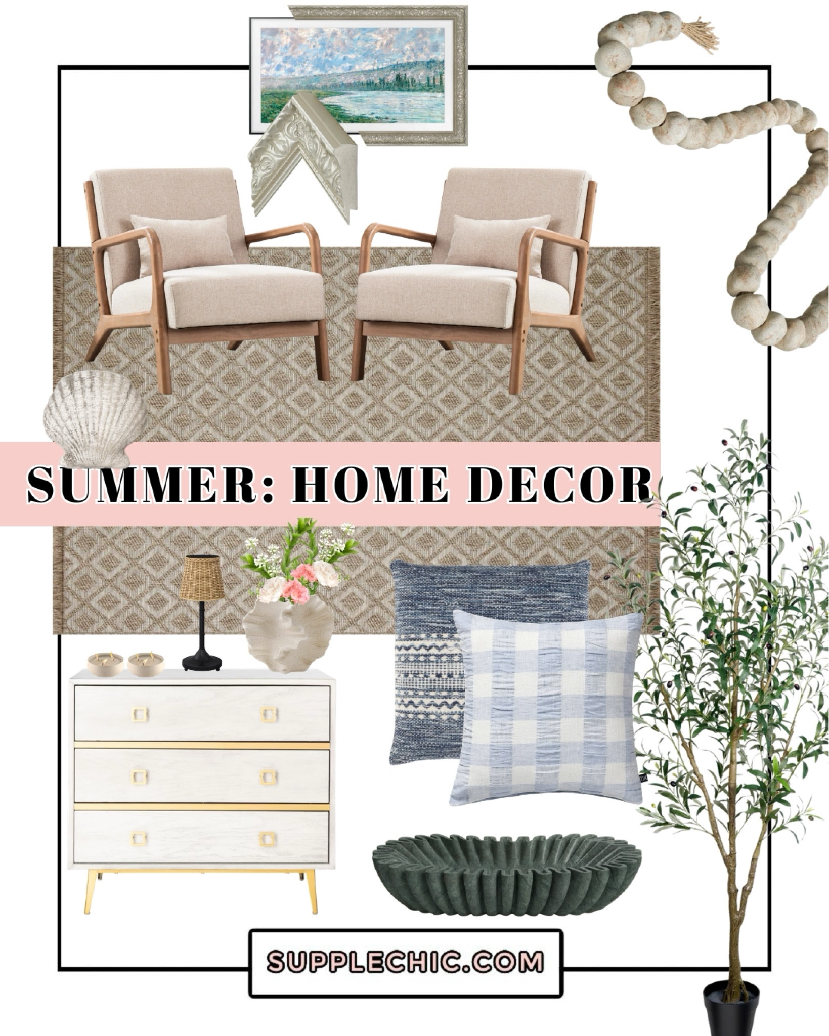 I didn’t realize how much a few decor pieces could completely change the vibe of a room. These summer home decor finds give that relaxed luxury look while still feeling cozy and livable. The kind of pieces that make your home feel warm, styled, and inviting the second you walk in. #HomeDecor #SummerDecor #NeutralHomeDecor #LivingRoomInspo #CozyHome #InteriorStyling #AffordableHomeDecor #HomeInspo #ModernHomeDecor #LTKHome

#LTKdayinmylife #LTKSeasonal #LTKHome