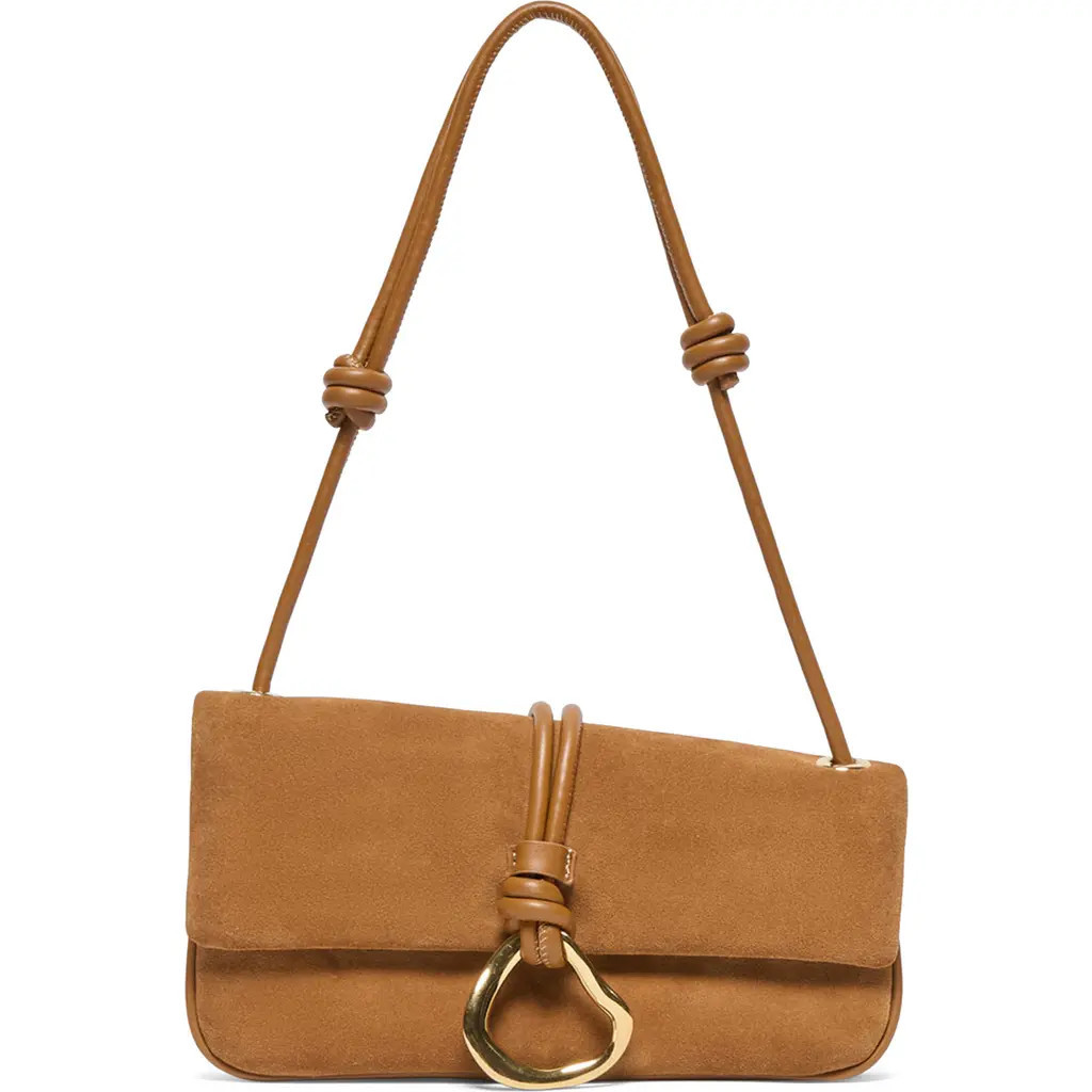Dolce Vita Balen Leather Shoulder Bag in Pecan at Nordstrom | Nordstrom