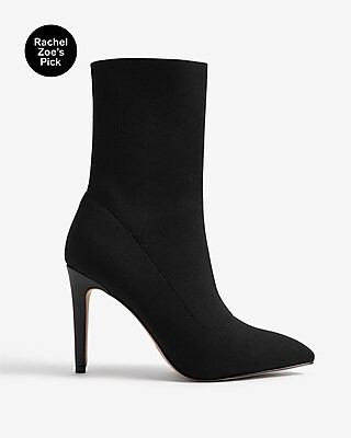 Thin Heel Sock Booties | Express