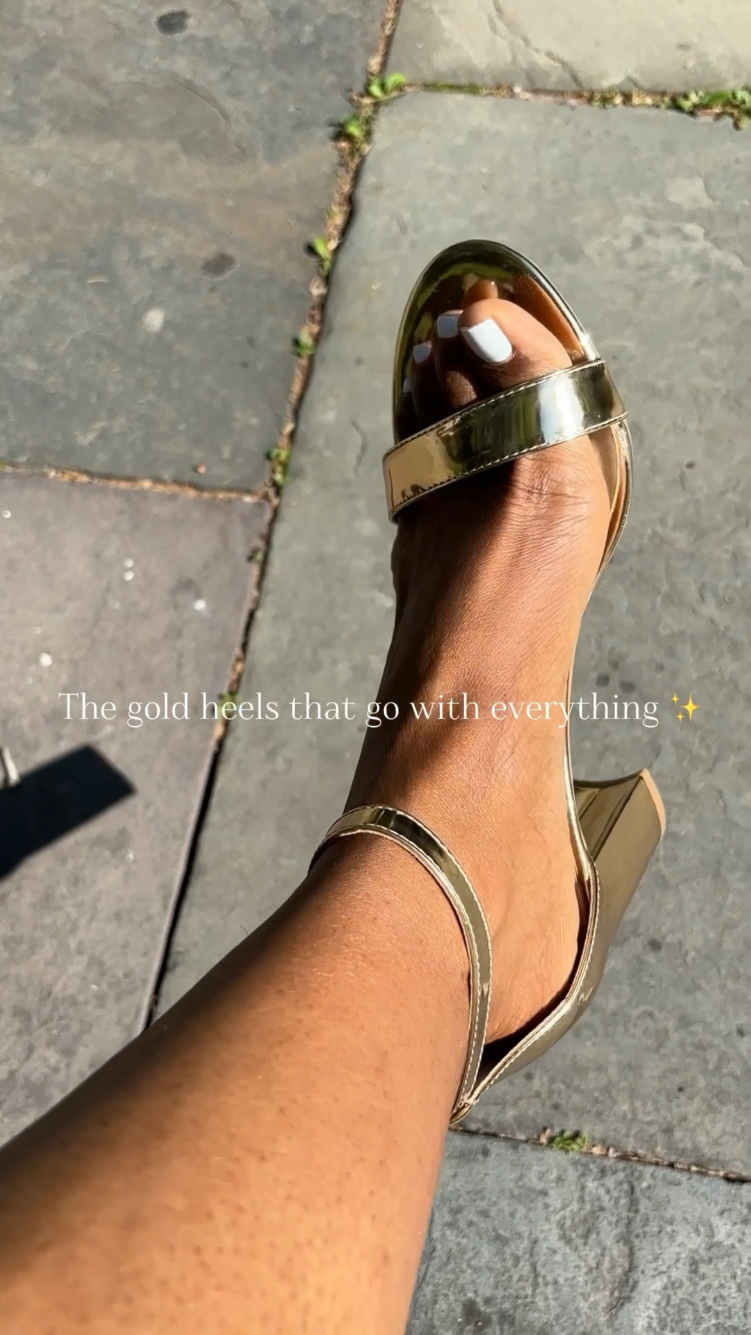 These gold heels from Amazon ended up being one of the best pieces I brought for my recent street style photoshoot. I wanted something that looked elevated and fashion-forward but was still comfortable enough to actually walk around and shoot in for hours, and these were perfect. The metallic gold goes with everything and instantly makes an outfit feel more styled without trying too hard. Definitely one of those affordable fashion finds that looks way more expensive than it is. Linking them here because I already know I’ll be wearing them all spring and summer long.

#LTKootd #LTKSeasonal #LTKgrwm