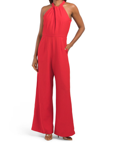 Halter Twist Jumpsuit | TJ Maxx