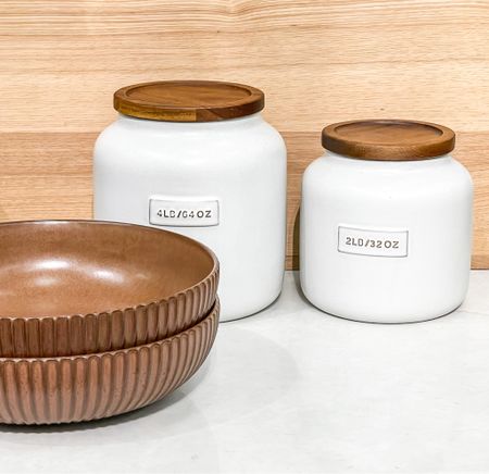 How cute are these new dry good canisters and fluted pasta bowls? Also linking some other items I ordered from this newly released collection. 

Dry Goods • Neutral Home • Fluted Pasta Bowls • Kitchen Must Haves • Home Aesthetic • Aesthetic • Magnolia

#neutralhome #kitchenmusthaves #magnolia #neutralkitchen

#LTKfindsunder50 #LTKGiftGuide #LTKhome