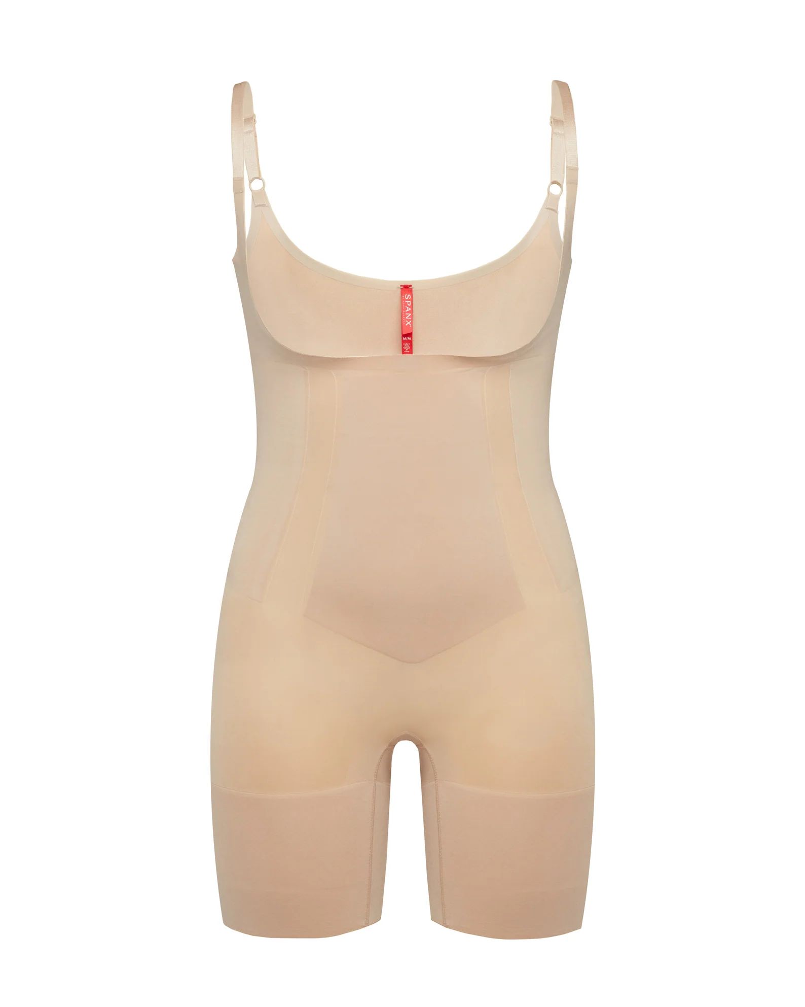OnCore Open-Bust Mid-Thigh Bodysuit | Spanx