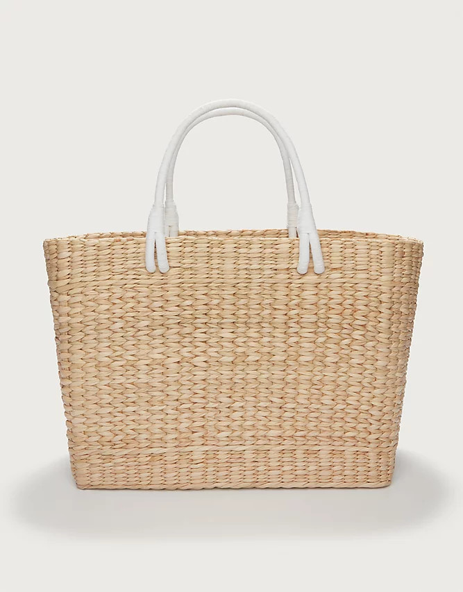 Straw Basket Bag | Bags & Purses | The  White Company | The White Company UK & ROW