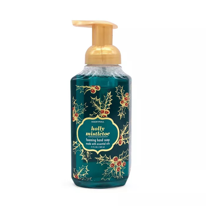 Scentfull Holly Mistletoe Foaming Hand Soap - 11oz | Target