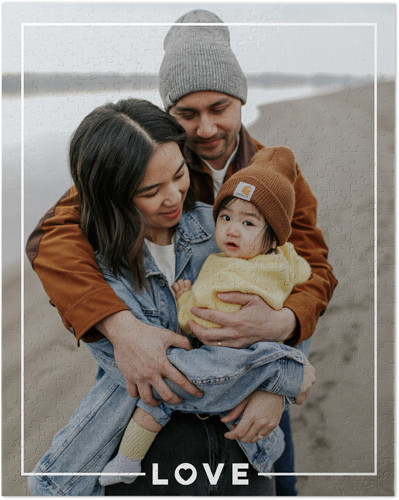 Bold Love Border Puzzle | Shutterfly