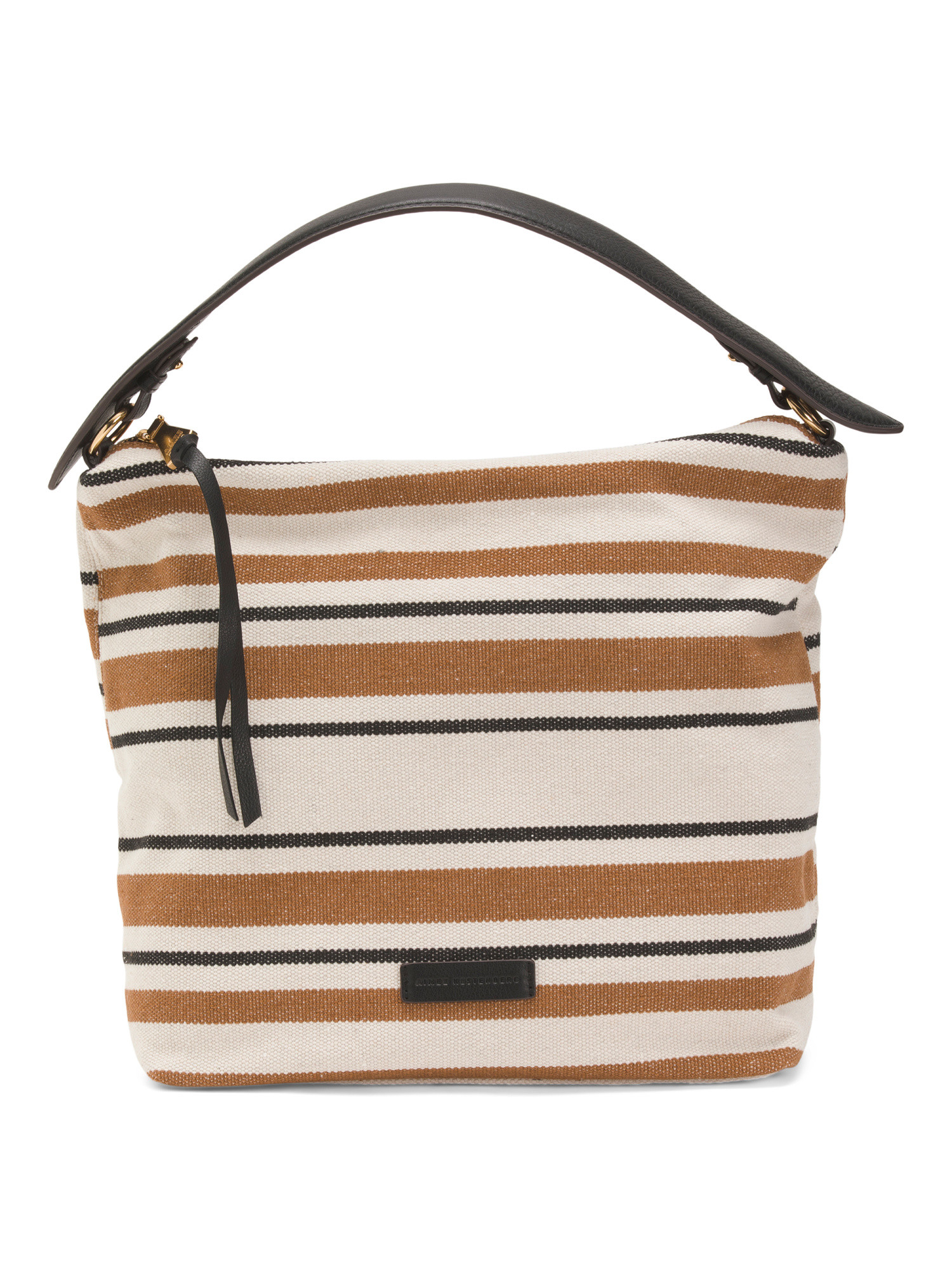 Cotton Canvas Ava Zip Top Hobo | TJ Maxx