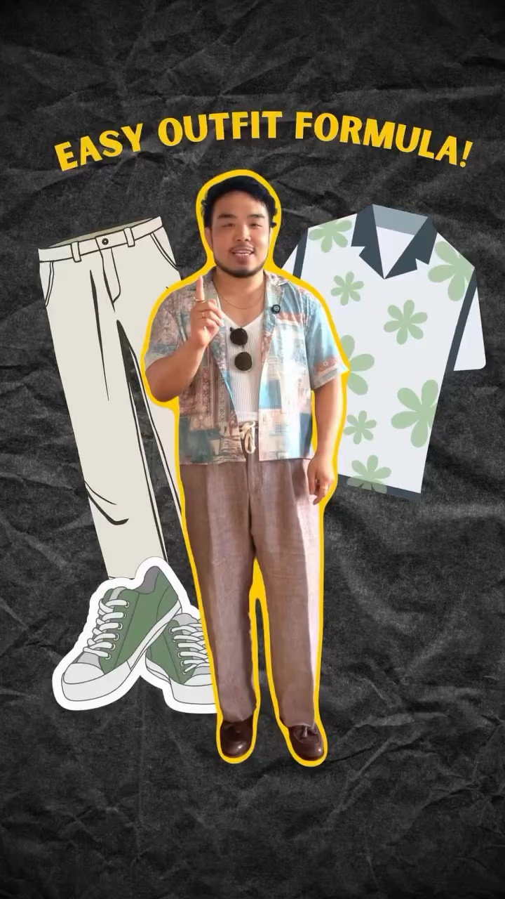 Saw it in the wild, was very impressed and thought: “gotta make an Easy Outfit Formula video about this!”

Would you wear this or is it a bit too quirky for you?

#canvassneakers #mensummerfashion #mensoutfitideas