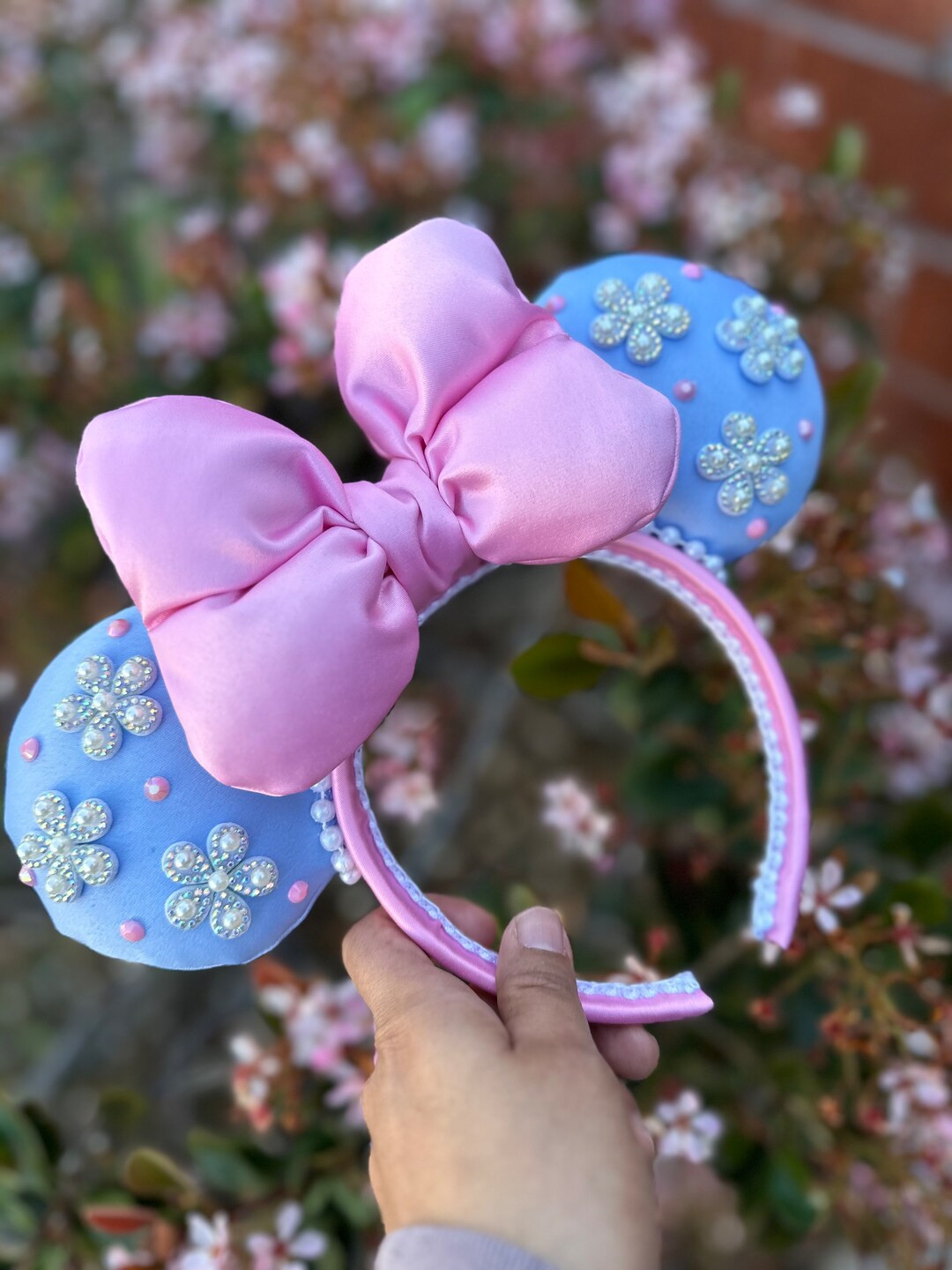 Fairy Floral Minnie Ears - Etsy | Etsy (US)