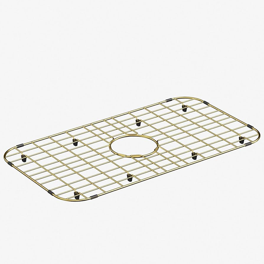Kitchen Sink Grid Protector, Sink Bottom Grate for Kitchen Sink Prevents Scratches, Stainless Ste... | Amazon (US)