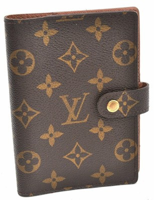 Authentic Louis Vuitton Monogram Agenda PM Day Planner Cover R20005 LV A3687 | eBay US