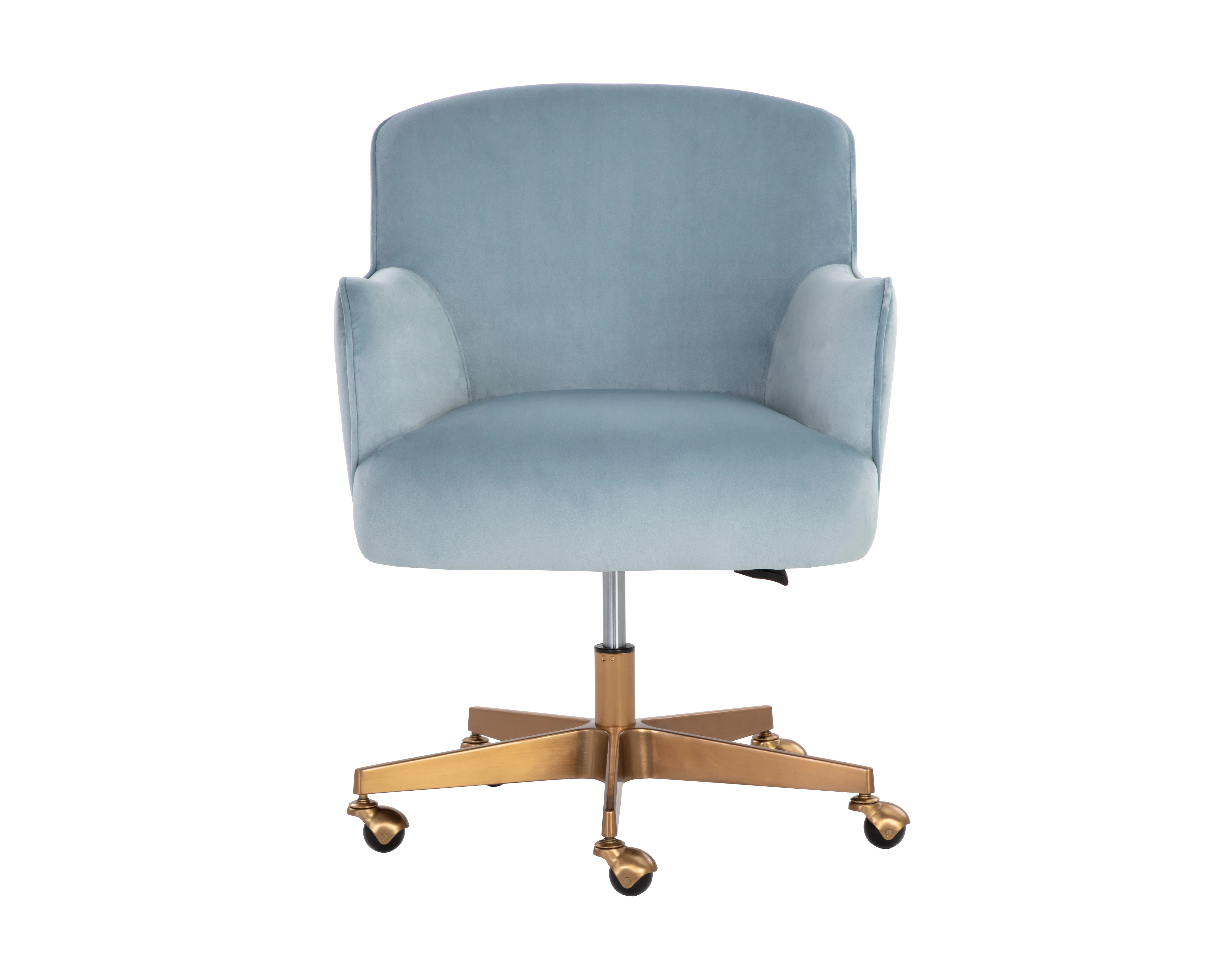 KARINA OFFICE CHAIR - COPENHAGEN WHITE - Blue | Wayfair North America