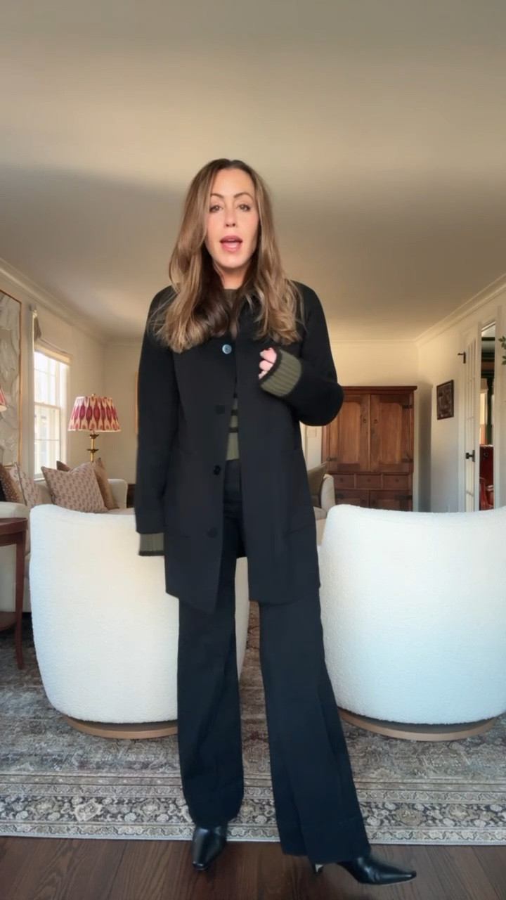 Today’s outfit🤍 My car coat is Theory but unfortunately is out of stock. Rounded up some similar styles for you! 

#LTKWorkwear #LTKShoeCrush #LTKStyleTip