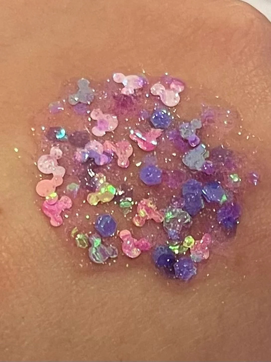 Mouse Violet and Bubblegum Pink Glitter Gel- Annie K’s Unicorn Dust- Glitter Hair /body Gel - B... | Etsy (US)