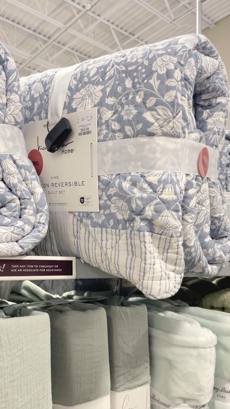 There’s so many pretty and affordable coastal quilts available online right now!! 😍🙌🏻 like this new blue and white reversible set that’s under $60 for a KING!! 👏🏻👏🏻👏🏻

I love to use quilts all year long, either at the end of the bed in the colder months over my duvet…or as is for the warmer months!! 🤍 I’m also pretty sure I’m as addicted to bedding/quilts as I am pillows at this point 🤣

#LTKfindsunder100 #LTKhome #LTKfamily