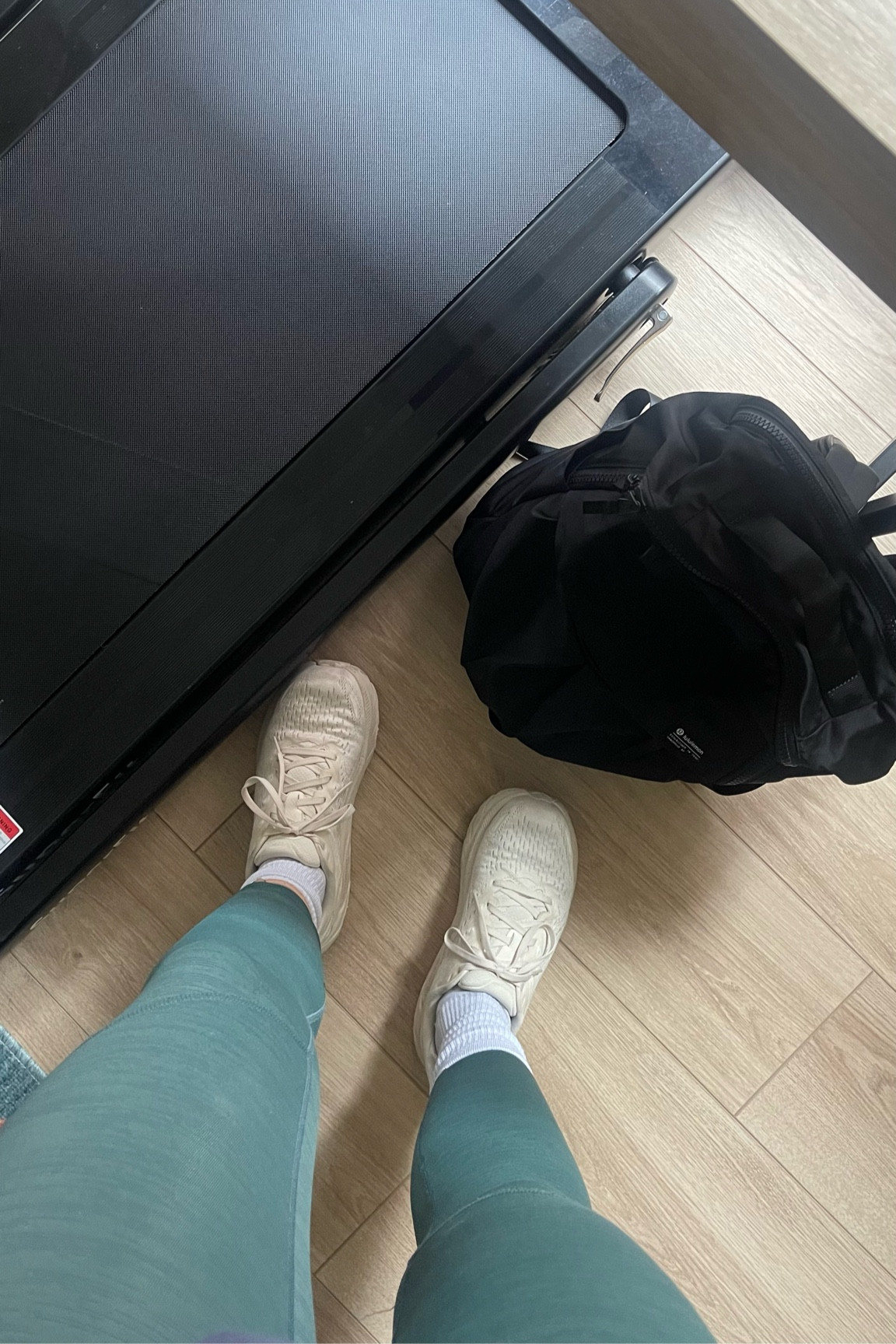 Gym/walking outfit of the day! Always have my Lululemon backpack - wearing my Hoka’s and outdoor voices today 

#LTKFitness #LTKshoecrush #LTKunder100