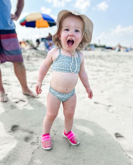 toddler swimwear, toddler girl, toddler beach ware, toddler bikini, baby beach, baby swimwear, polka dot bikini 👙 

#LTKbaby #LTKkids #LTKswim