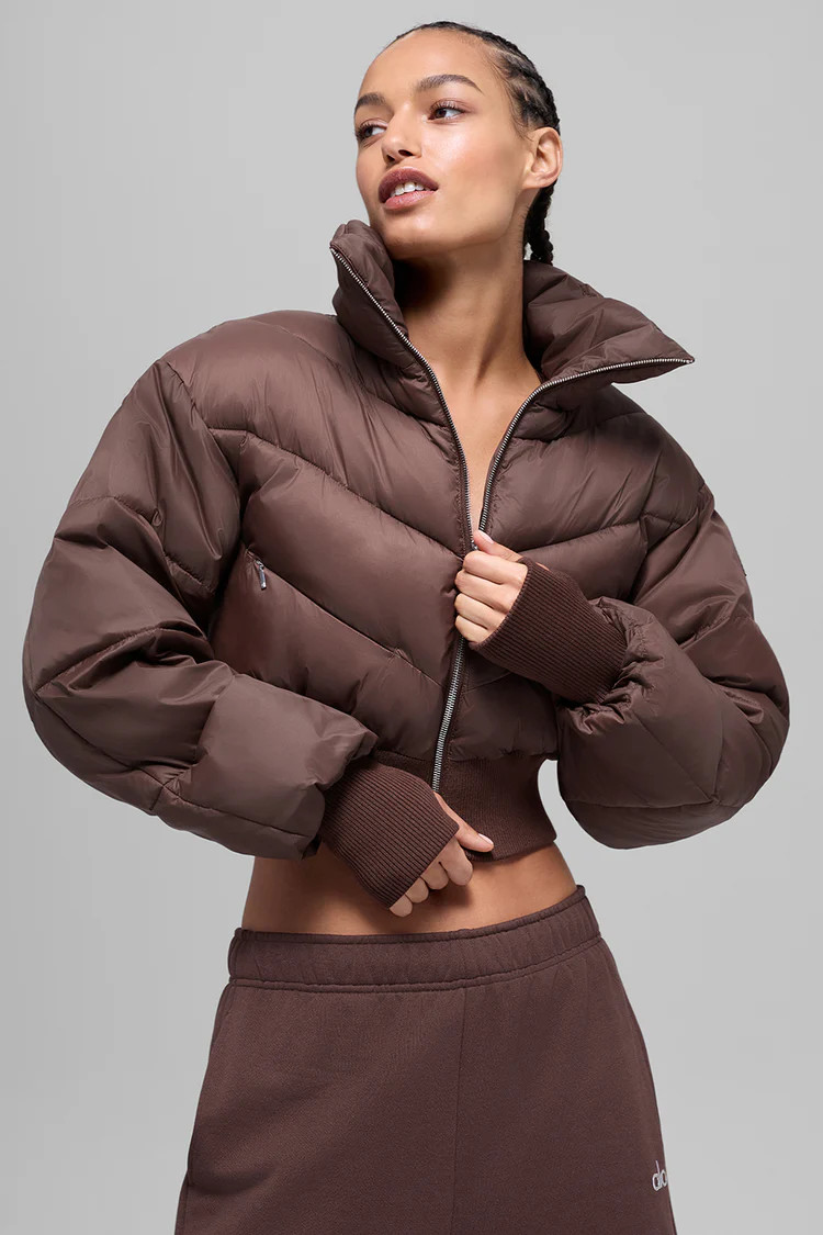 Cropped Atmosphere Puffer | Alo Yoga (US)
