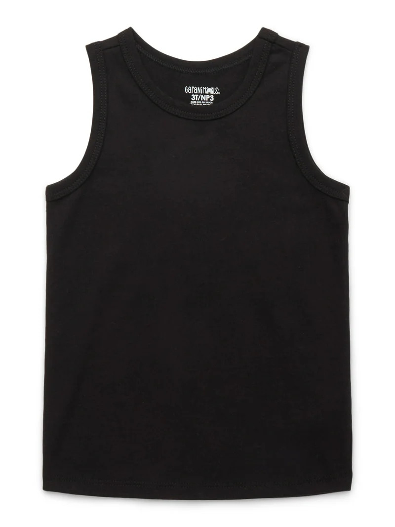 Garanimals Toddler Boys' Solid Jersey Tank Top, Sizes 18M-5T - Walmart.com | Walmart (US)