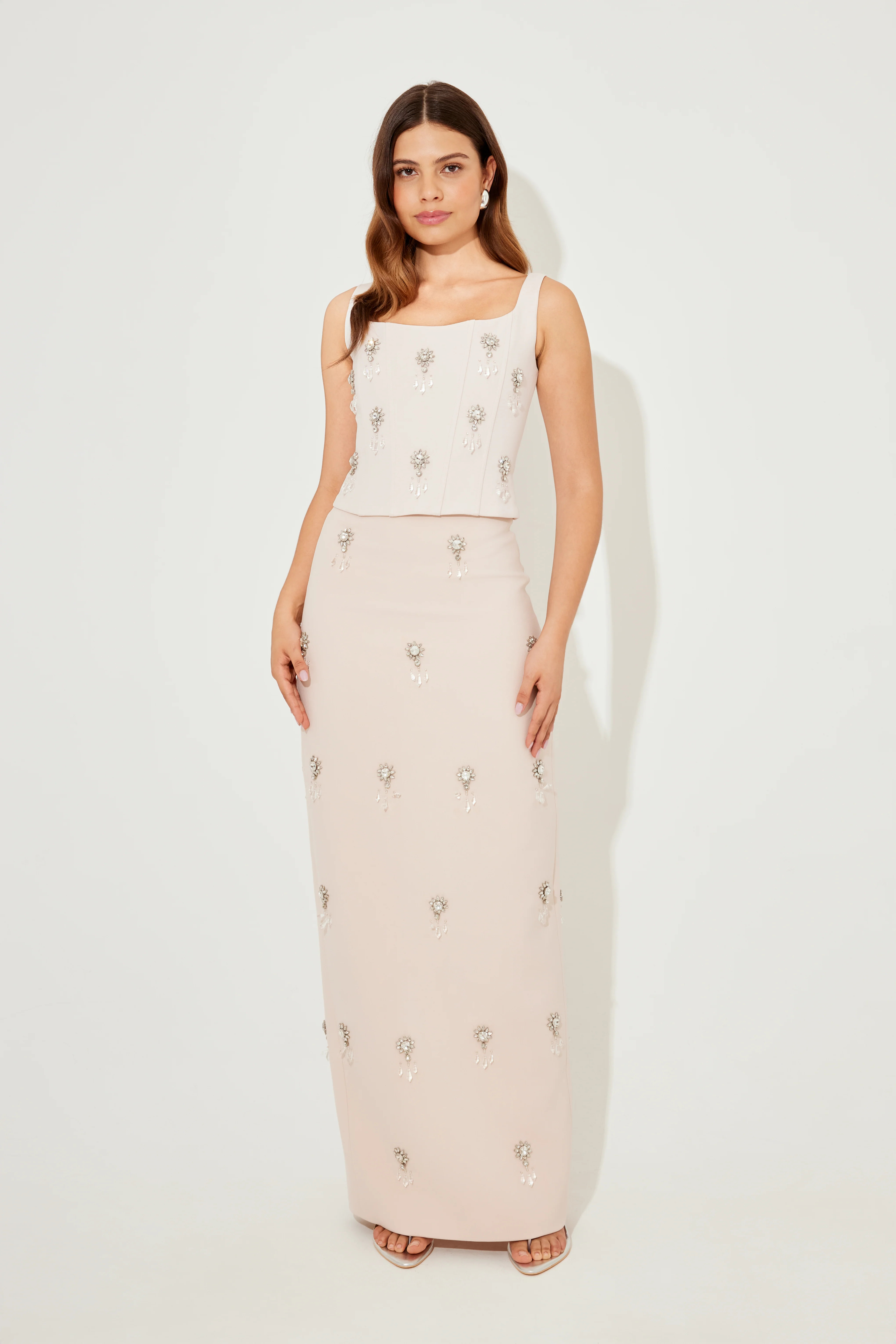 The Ultimate Muse Crystal Maxi Skirt | Odd Muse