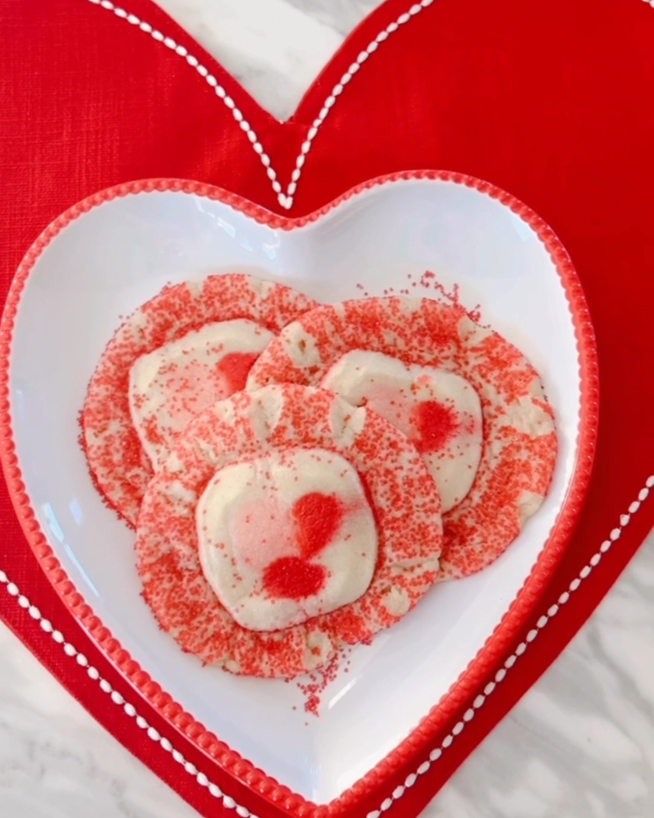 Valentines Crinkle Cookies. Grab everything you need to create a fun and delicious addition to your holidays💘

#LTKParties #LTKFindsUnder50 #LTKSeasonal