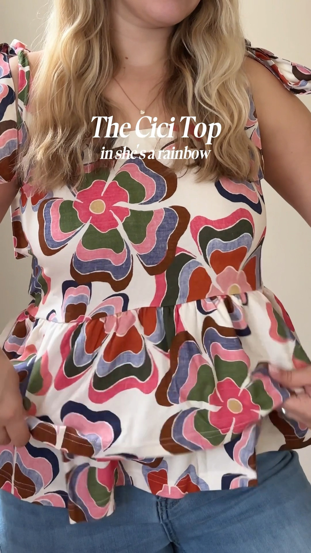 SALE TOP! Such an adorable transition top for fall or vacation! 💞 I’m wearing a size small  

#LTKSeasonal #LTKTravel