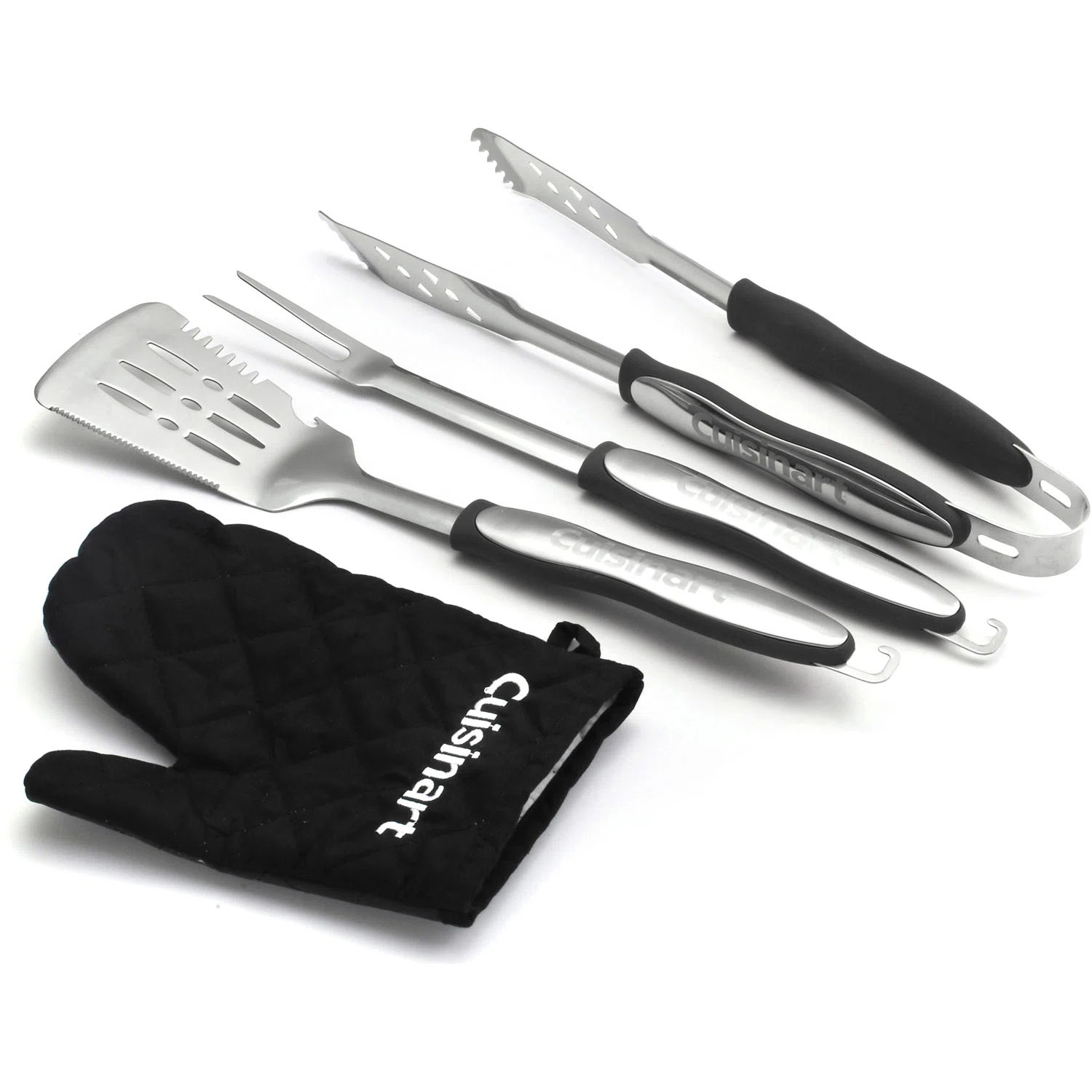 Cuisinart 3pc Grilling Tool set with Grill Glove | Wayfair North America