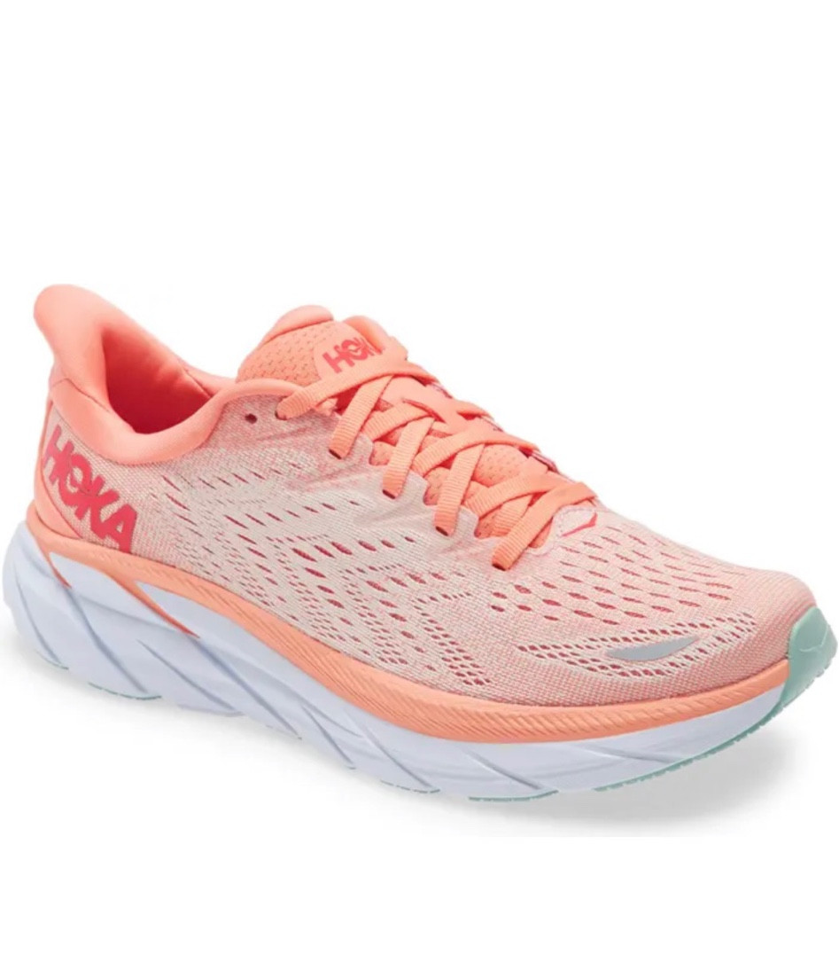 I absolutely swear my hokas. If you're a runner or just a gym rat or even maybe you're on your feet all day. These are a MUST HAVE!! Seriously like walking on a cloud. 

Hoka clifton 8 on sale for $112 in multiple colors 

#LTKshoecrush #LTKSale #LTKGiftGuide