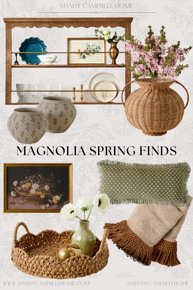Ready for a little spring refresh 🌸


These Magnolia finds are giving all the cozy, vintage-inspired charm with just the right touch of fresh.

 

 