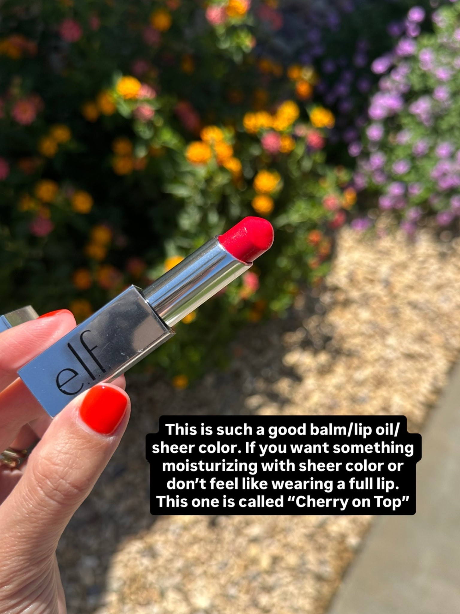 ELF Gloe Reviver Slipstick in Cherry on Top!

#LTKBeauty