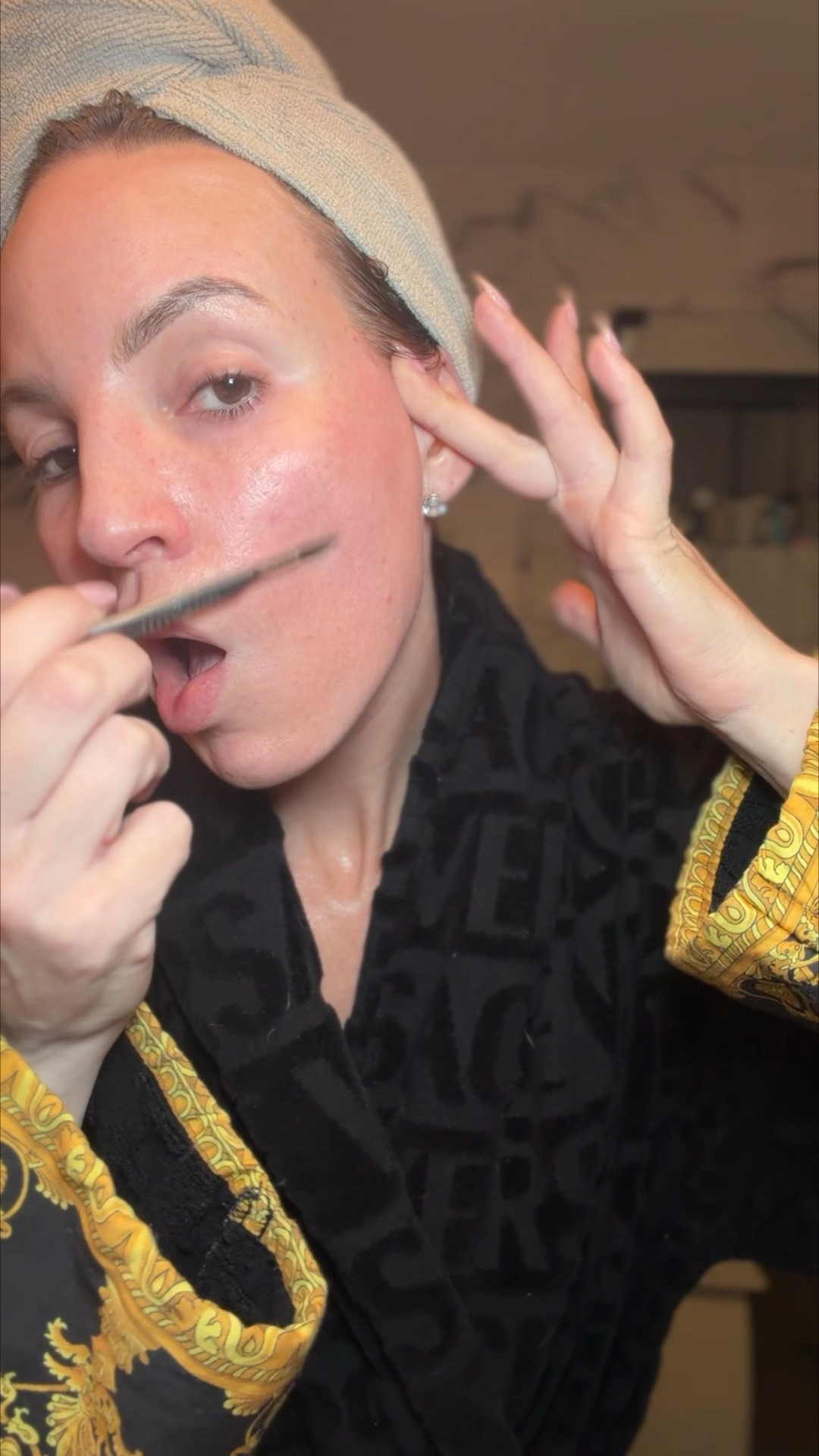 Self care Sunday. I love dermablading my skin with a professional scalpel once a week. Just be very careful and make sure you pull the skin tight to get all the hair and dead skin. I replace the blade every single time. After that, I love to focus on hydration with a mask 

#LTKselfcare #LTKBeauty #LTKdayinmylife