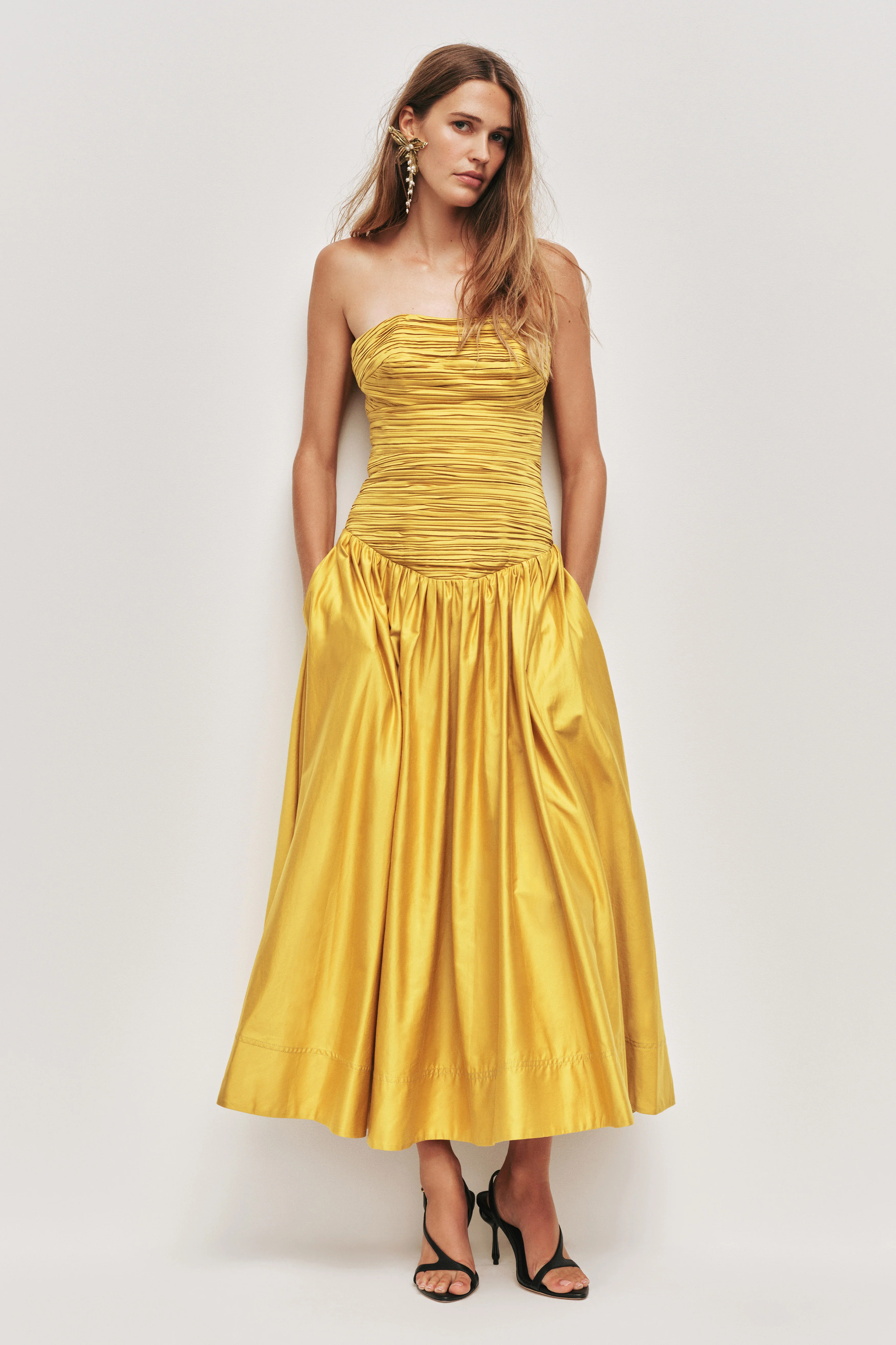 Marigold Midi Dress | aje. (US, UK, Europe, ROW)