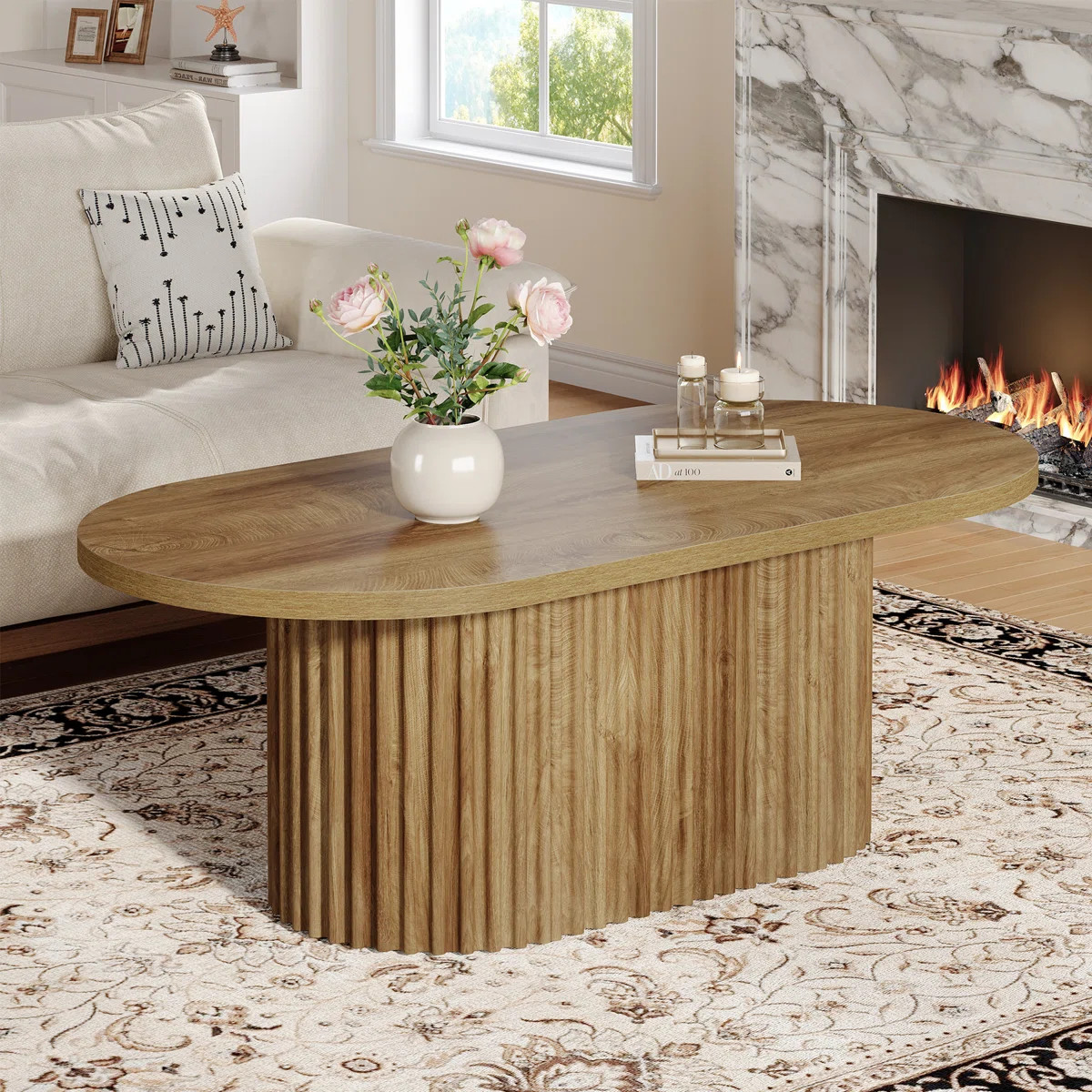 47.2" Oval Coffee Table | Wayfair North America