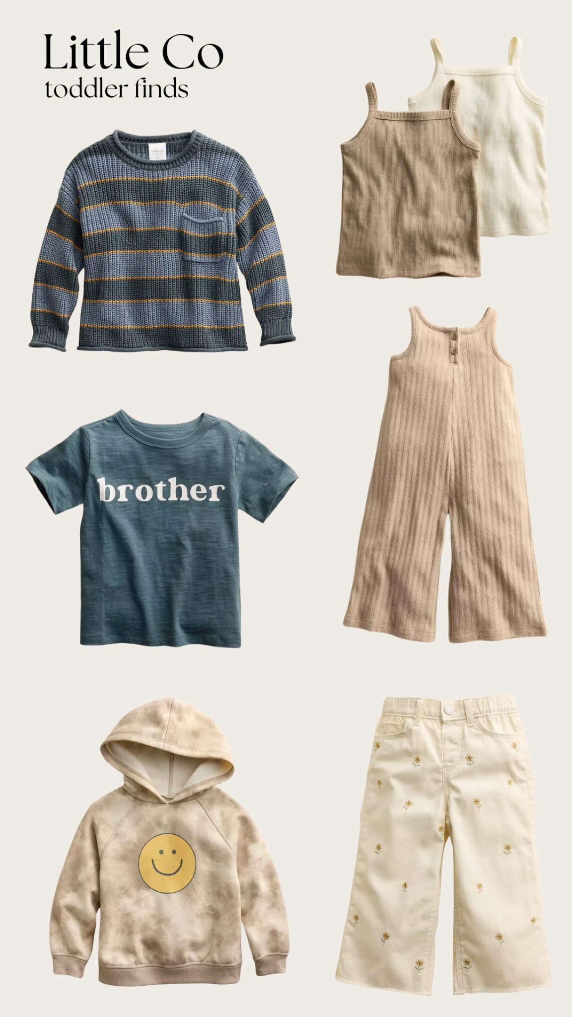 Adorable pieces from Little co from Kohls for the kids! 

#LTKKids #LTKBaby #LTKFindsUnder50