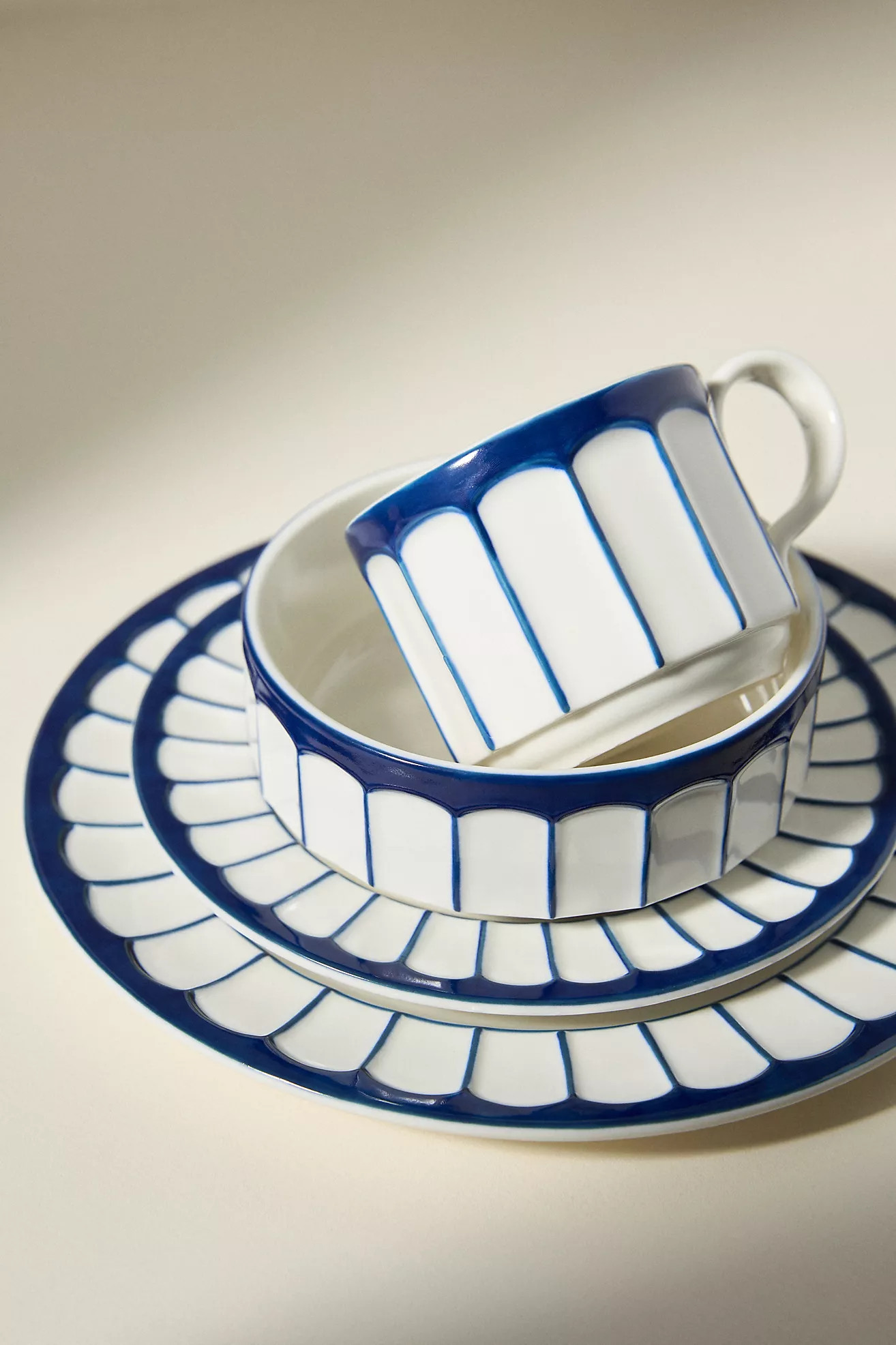 The Latte Stoneware Mug: Boulevard Edition | Anthropologie (US)