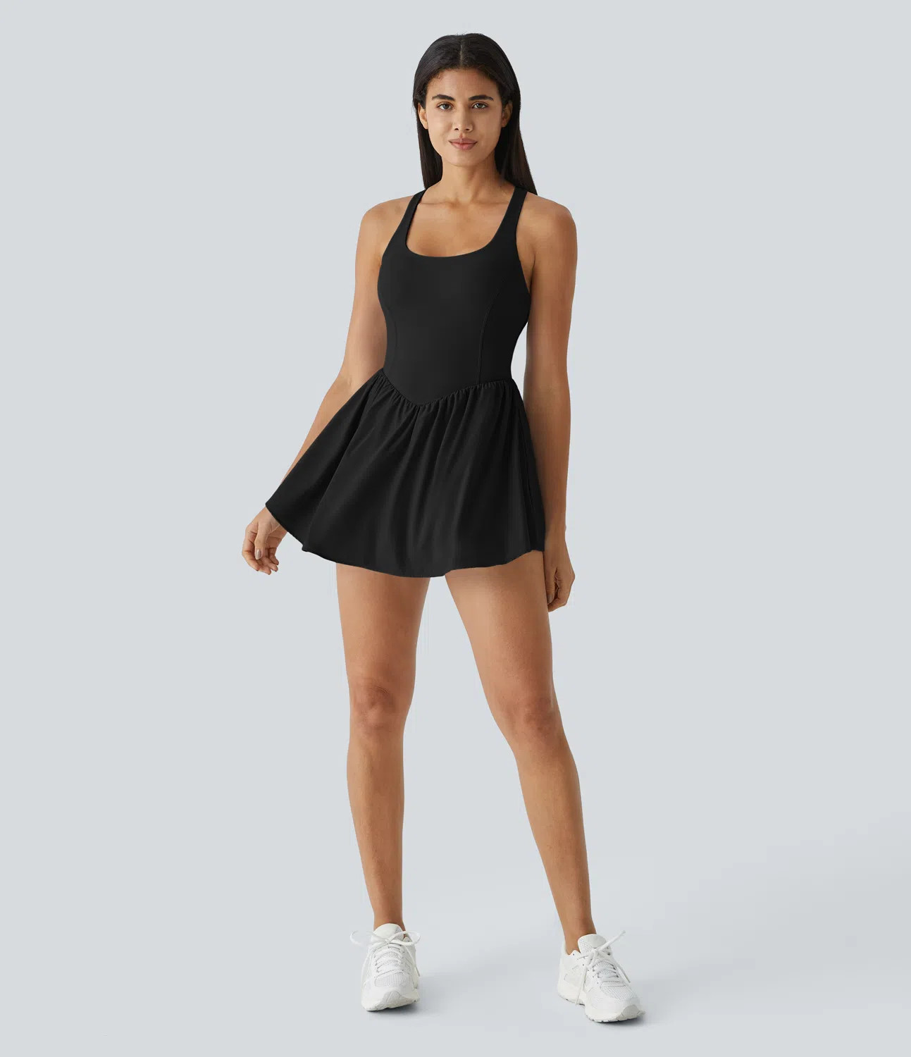 Women’s Breezeful™ Backless Corset 2-in-1 Pocket Mini Quick Dry Flowy Pickleball Active Dress... | HALARA