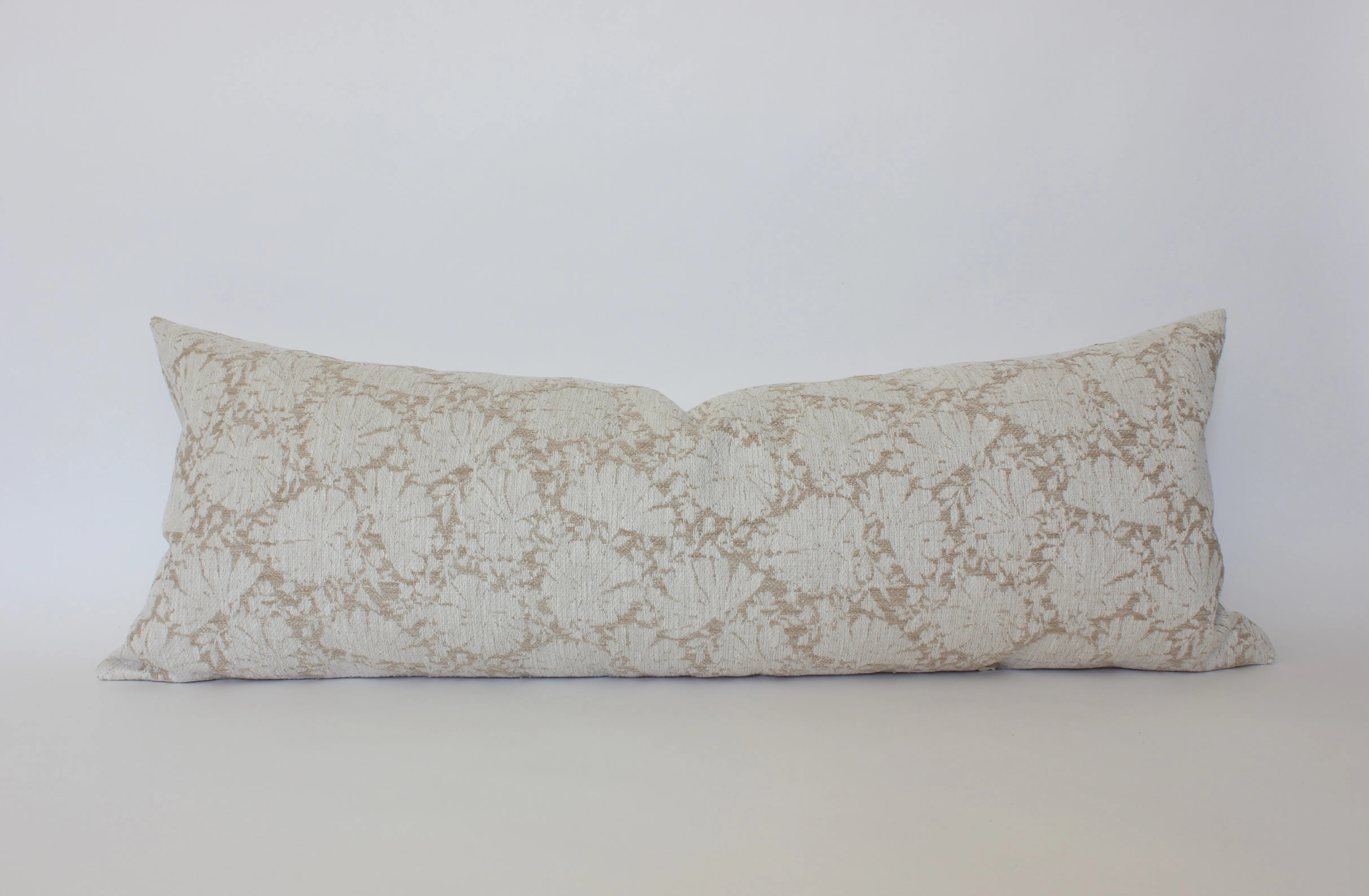 Ivory Floral Pillow, Light Neutral Floral Pillow Covers | Wayfair North America