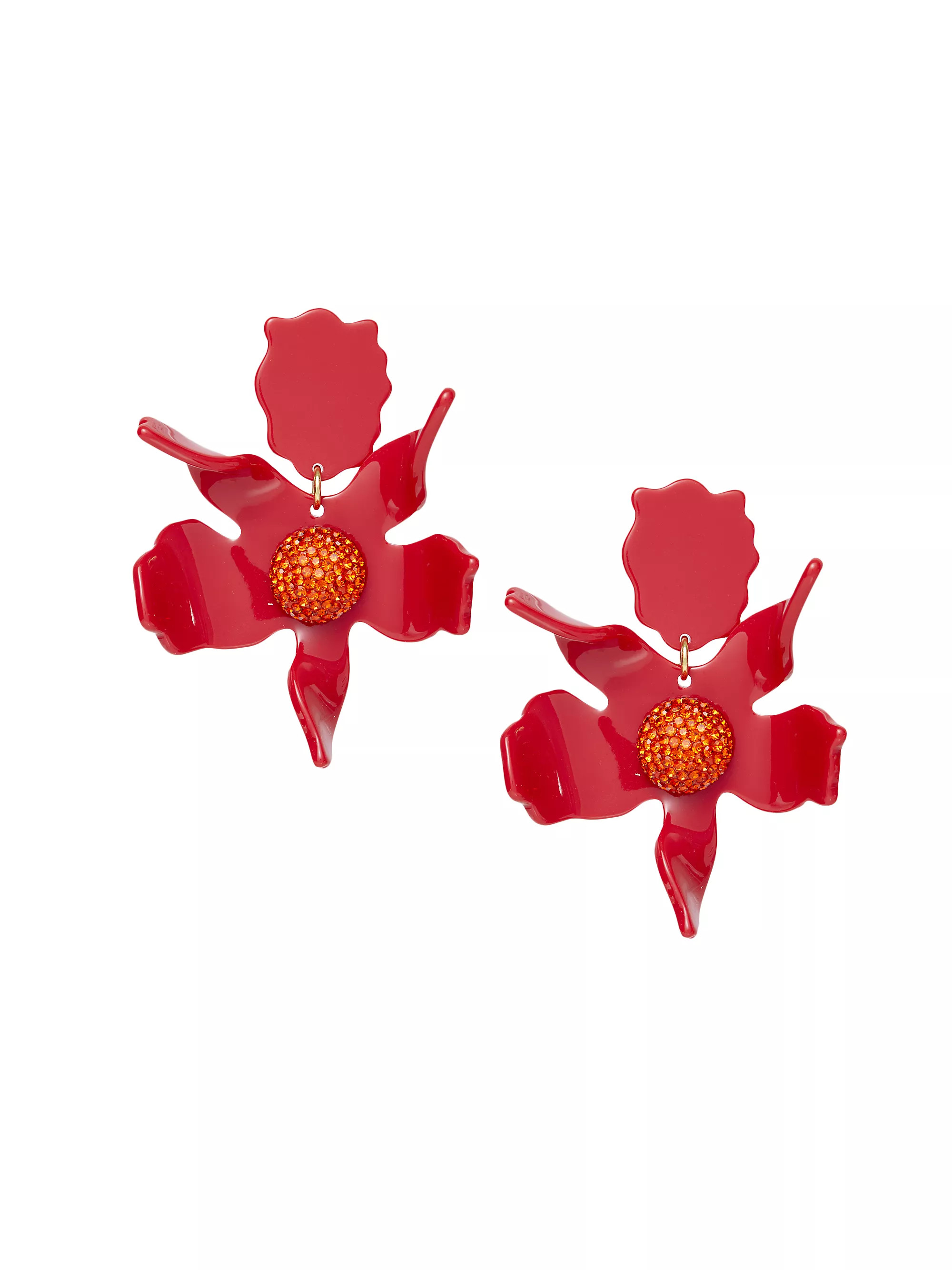 Lily Acetate & Glass Crystal Drop Earrings | Saks Fifth Avenue