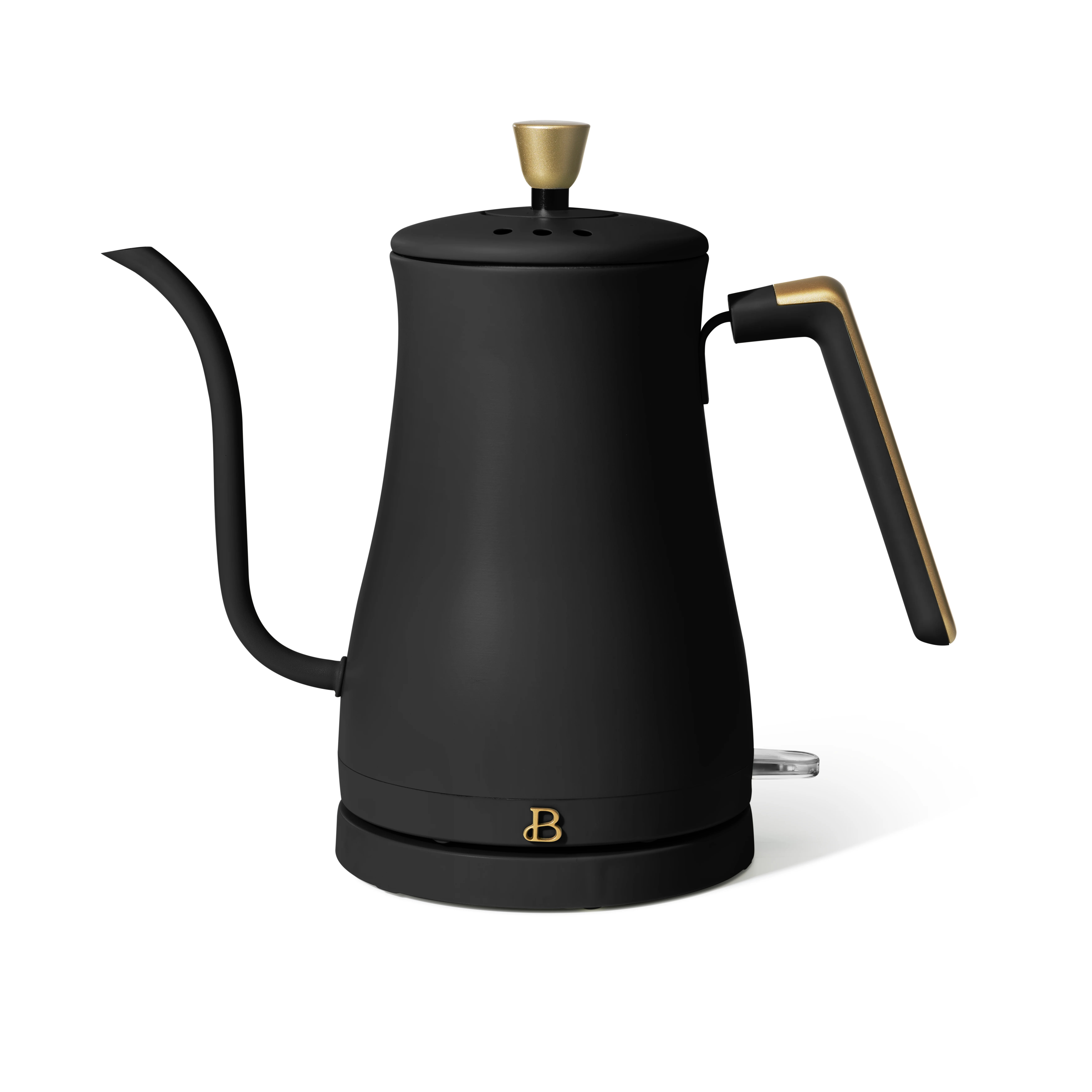 Beautiful 1.0L Electric Gooseneck Kettle, Black Sesame by Drew Barrymore - Walmart.com | Walmart (US)