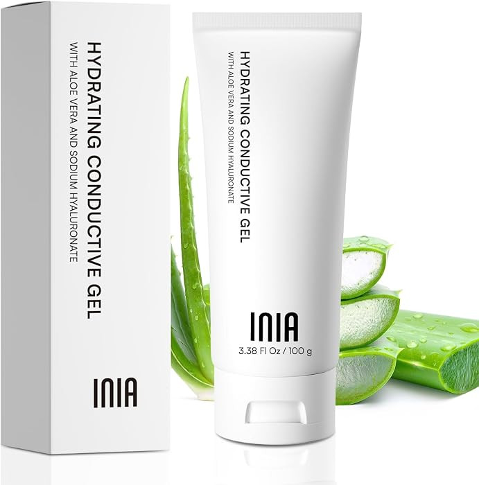INIA Conductive Gel for Facial and Body Skin Care Machines, 3.38 Fl Oz | Amazon (US)