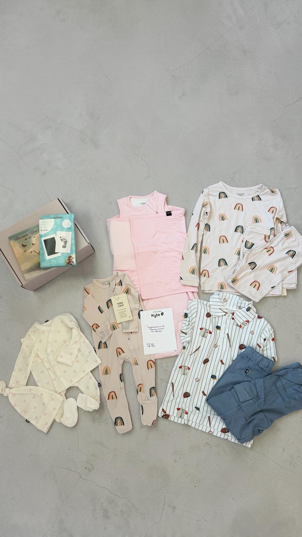 Matching outfits for the kids
