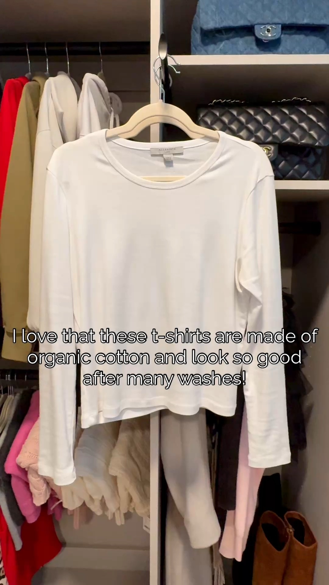 Love love love these t-shirts for layering or wearing them on their own with a pair of favorite jeans! They are on sale and come in short sleeve as well! The best part is that they look so good after so many washes because they are made of 100% organic cotton! The sneakers i can’t believe I waited so long to try. They are so comfy for hanging out and perfect for working out too!

#LTKootd #LTKSaleAlert