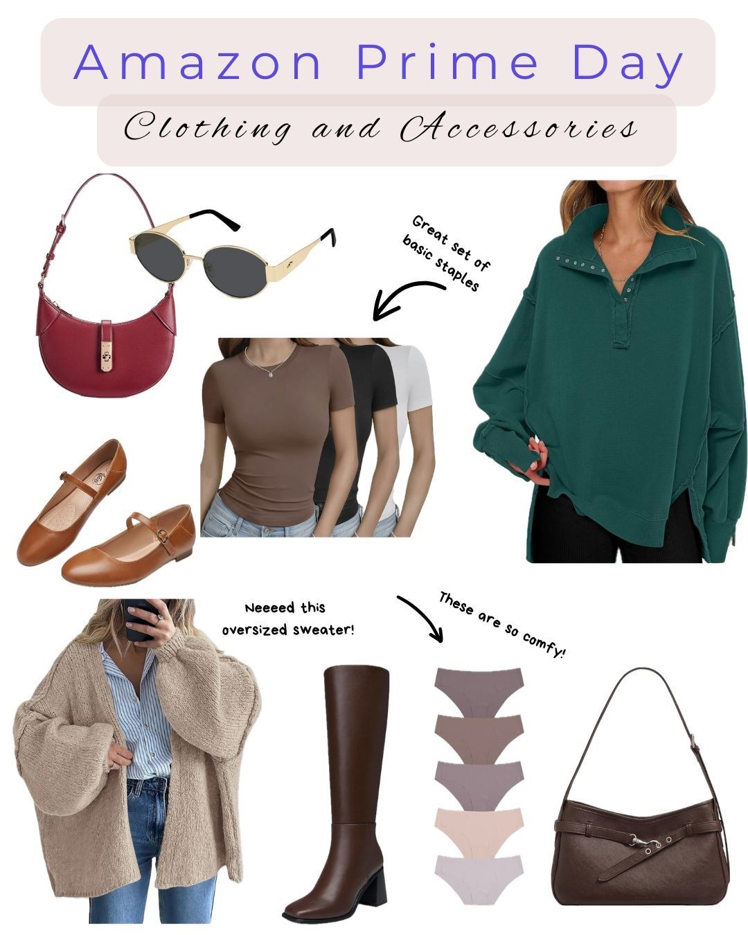 Amazon prime day deals for fall clothing and closet staples! #fallclothing #amazonprimeday #primedaydeals 

#LTKShoeCrush #LTKStyleTip #LTKSeasonal