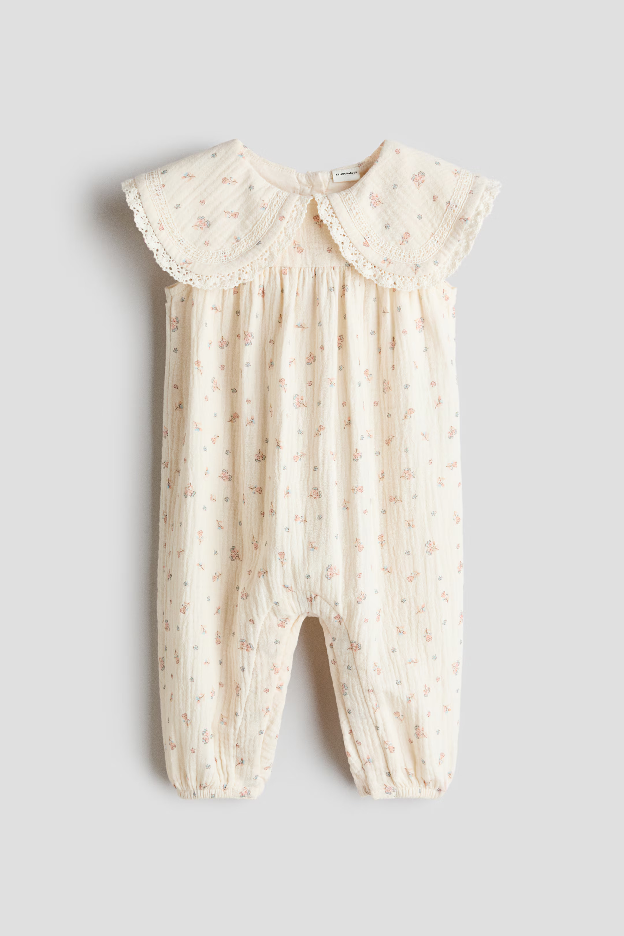 Cotton Muslin Romper Suit | H&M (US + CA)
