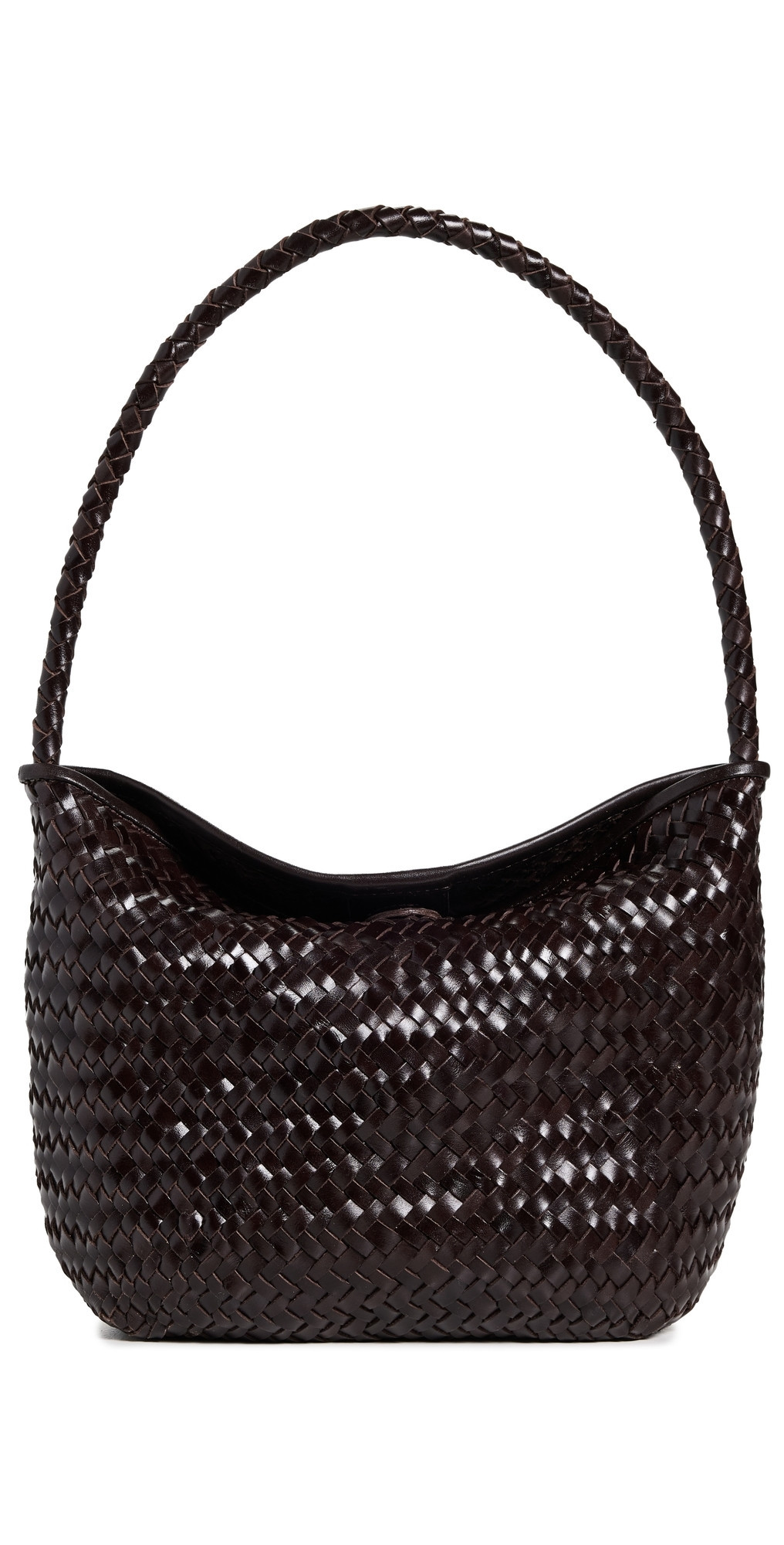 Madewell Woven Shoulder Bag Coffee Bean One Size | Shopbop