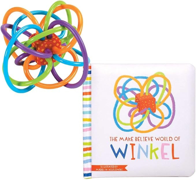 Manhattan Toy Winkel + The Make Believe World of Winkel Board Book | Amazon (US)