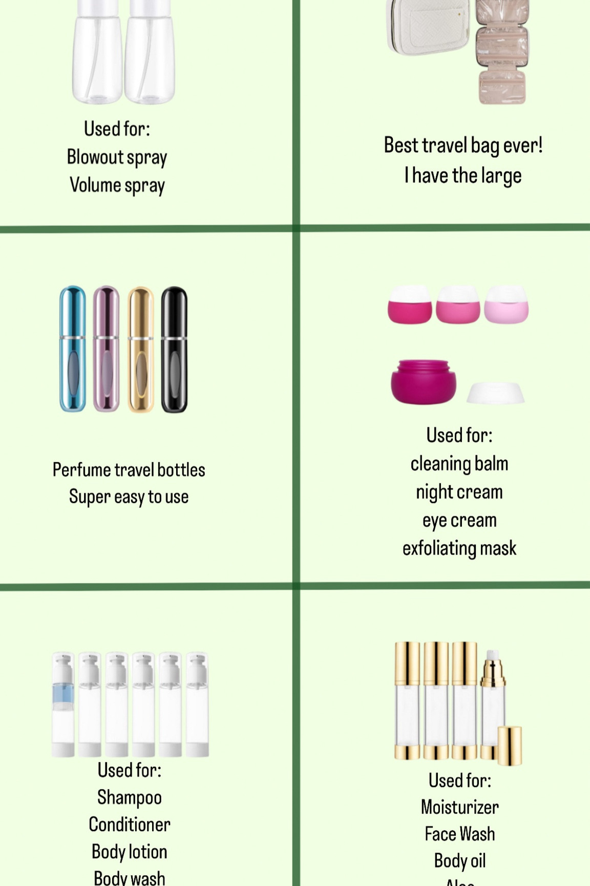 The only way I was able to fit 12 days of toiletries 🤩

#LTKSaleAlert #LTKFindsUnder50 #LTKTravel