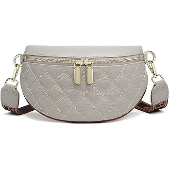 Eslcorri Small Crossbody Sling Bag for Women Trendy - Fashionable Fanny Packs Vegan Leather Chest... | Amazon (US)