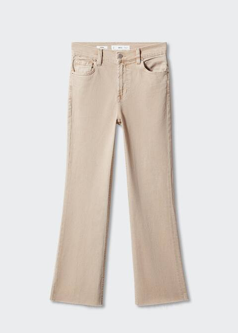 Jeans flare crop | Mango IT