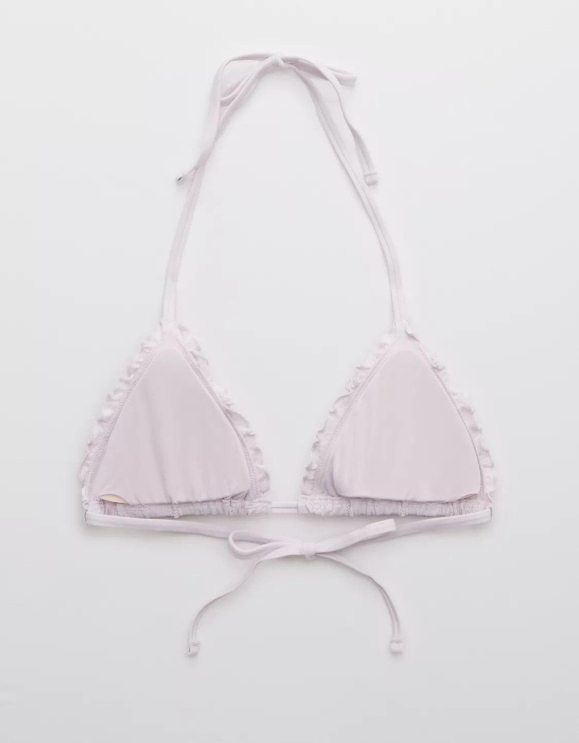 Aerie Eyelet String Triangle Bikini Top | American Eagle Outfitters (US & CA)